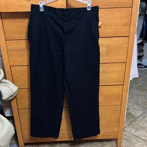 Dickies Black Straight-Leg Chinos